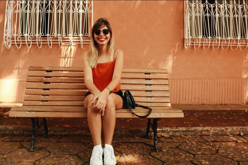 Paula Falcão no Museu Pedro Ludovico Teixeira