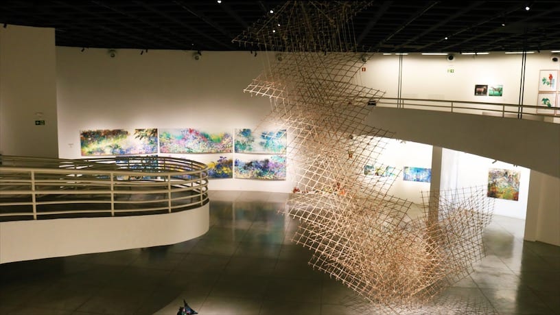 área interna do museu de arte contemporânea de goiás (MAC)