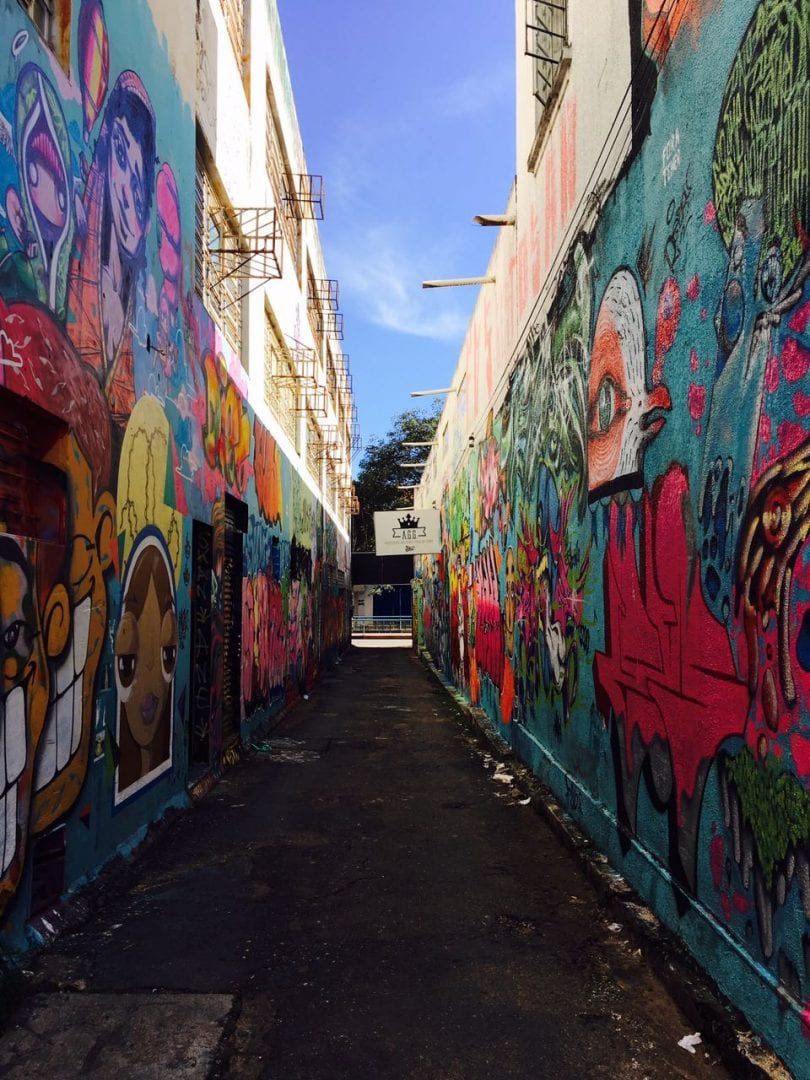 Beco da Codorna, no Centro, em Goiânia