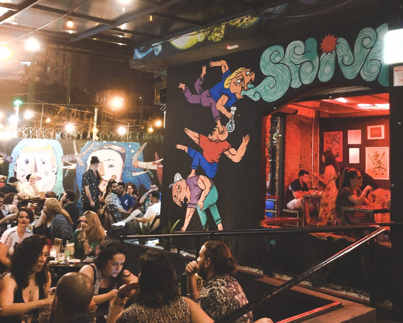 Shiva é um bar alternativo que está quase sempre cheio