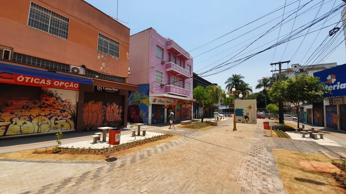 Ciranda Literária Pública de Goiânia ocupa a Rua do Lazer, no Centro