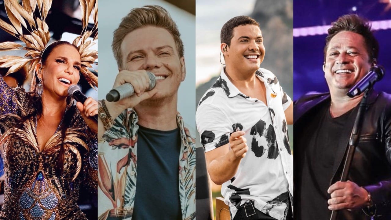 Agenda de lives tem Ivete, Teló, Safadão, Jorge e Mateus e Leonardo