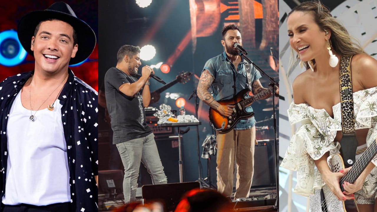 Agenda de lives: Safadão, Jorge e Mateus, Claudia Leitte e mais shows