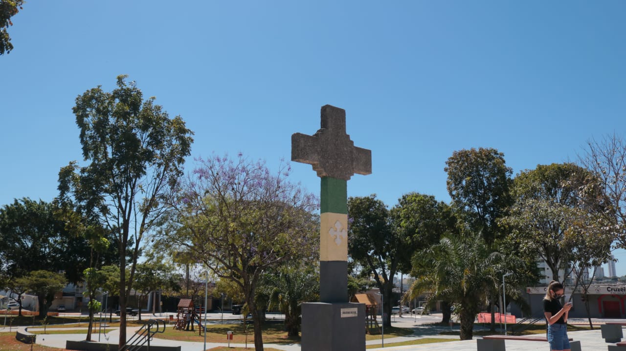 Praça do Cruzeiro é revitalizada, e Goiânia ganha mais um cartão-postal