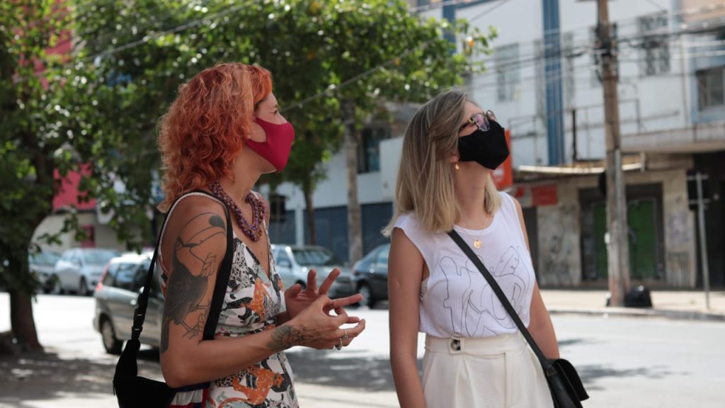Larissa Pitman e Paula Falcão