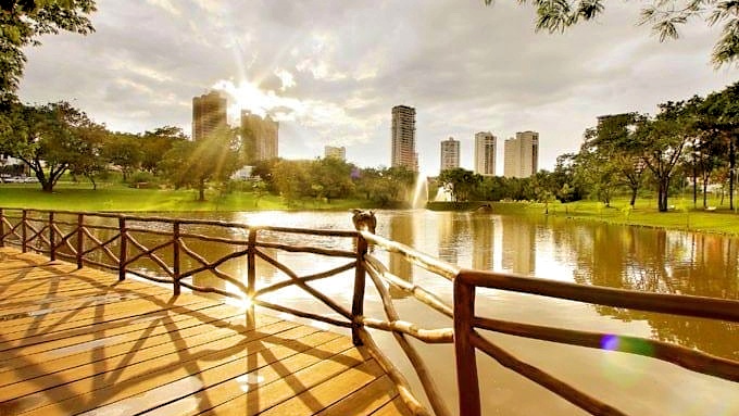 Parque Flamboyant recebe primeira parceria do Programa Amigo Verde