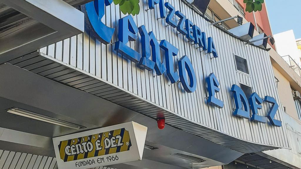 Pizzeria Cento e Dez, um dos lugares clássicos para ir comer em Goiânia