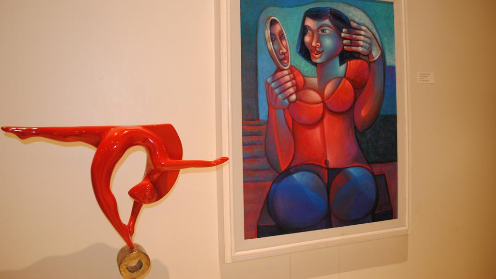 Artista plástico Adélio Sarro faz exposição individual no Setor Oeste