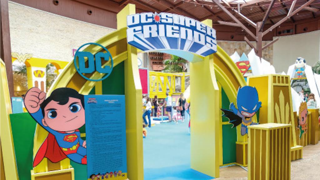 Goiânia recebe parque infantil dos heróis DC Super Friends, no Passeio das Águas Shopping