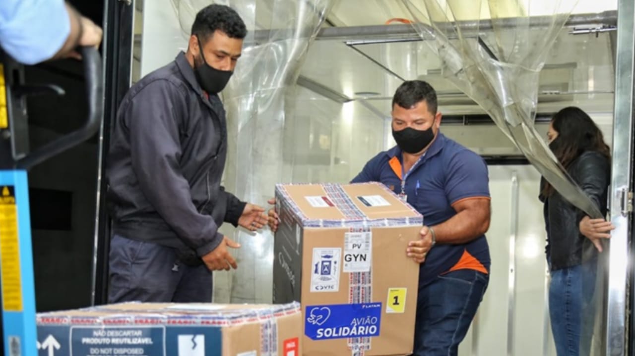 Goiás recebe mais 119,9 mil vacinas contra a Covid nesta quarta (4/8)