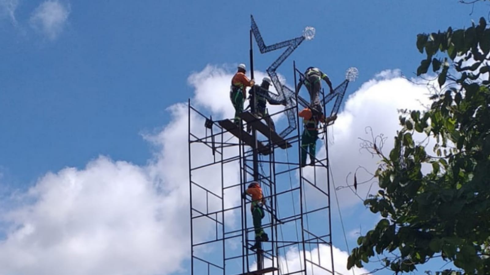 Parque Vaca Brava terá árvore de Natal de 17 metros