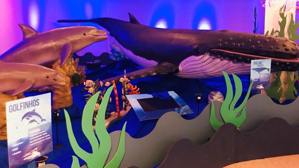 Shopping realiza exposição O Fantástico Mundo Marinho