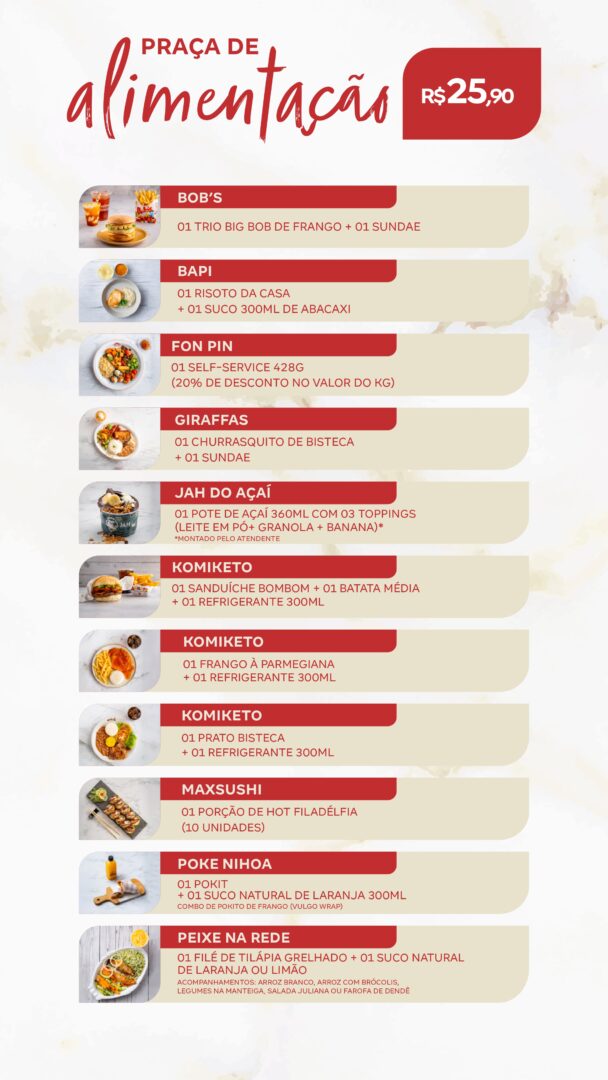 Goiânia Shopping lança nova edição da Temporada Gourmet