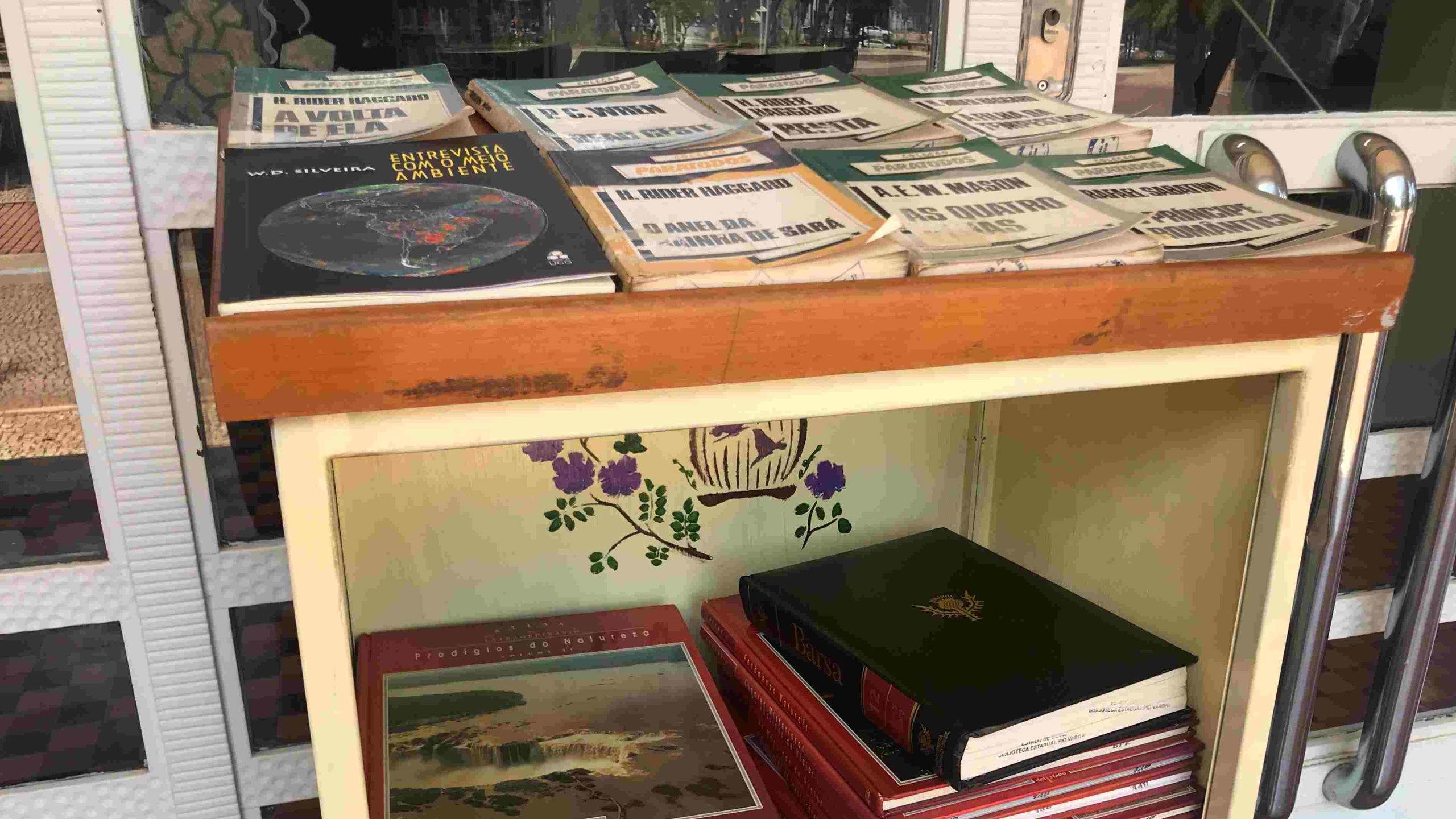 Projeto Estante Literária, da Biblioteca Pio Vargas, disponibiliza livros gratuitamente