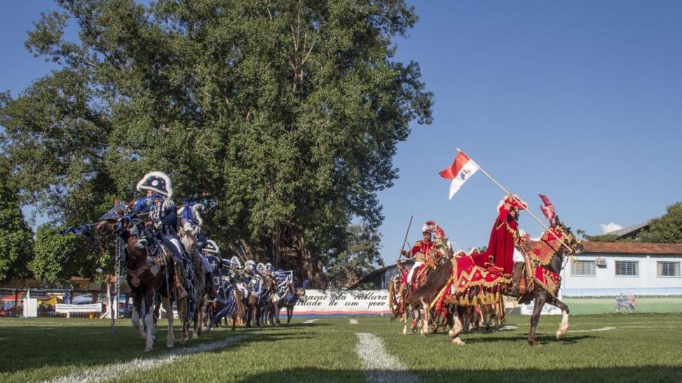 Primeira etapa do Circuito das Cavalhadas de Goiás é iniciada