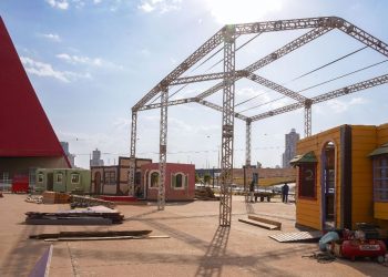 Montagem do Natal do Bem 2025 é iniciada em Goiânia