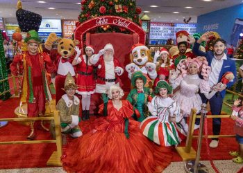 Araguaia Shopping dá início ao “Natal dos Brinquedos Encantados” com chegada do Papai Noel