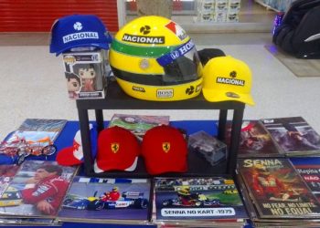 Shopping reúne raridades, réplicas de Ayrton Senna e mesa oficial de tênis de mesa