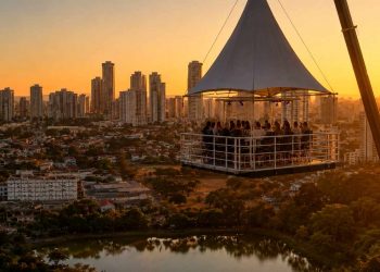 Parque Vaca Brava terá bar suspenso a 40 metros de altura