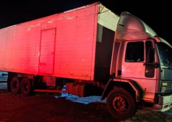 Grupo faz motorista de refém e rouba carga avaliada em R$ 100 mil, em Indiara 