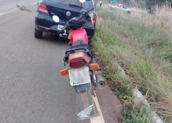 Idoso infarta em motocicleta e morre ao perder controle da direção, em Goiás