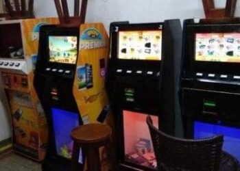 PC apreende 8 máquinas caça-níqueis em pleno funcionamento, em Aparecida 