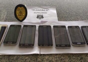 Servidores evitam a entrada de 7 celulares em presídio de Catalão
