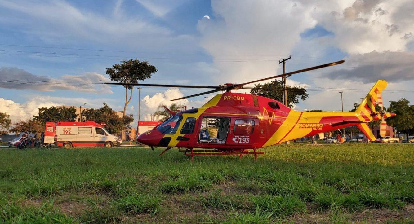 Menina de 7 meses é levada em estado grave para hospital de Goiânia