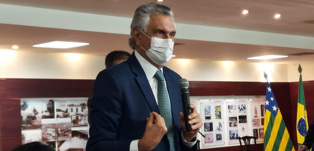 Caiado: "Tudo que for prerrogativa do governador estará fechado por 14 dias"