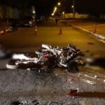Dois motociclistas morrem após grave acidente, em Goiânia
