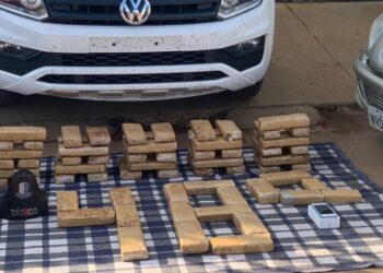 Homem é preso com drogas e eletrônicos do Paraguai, em Serranópolis
