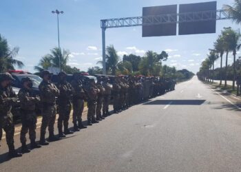 PM monta barreiras sanitárias na região do Vale do Araguaia