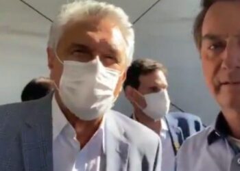 "Sempre fomos e morreremos amigos", diz Bolsonaro sobre Caiado