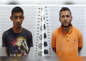 Dois são presos suspeitos de roubar motoristas de app, em Aparecida