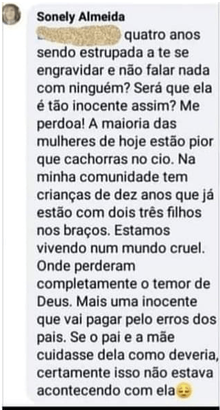 Jornal de Goiás se manifesta após cunhada do dono atacar criança estuprada