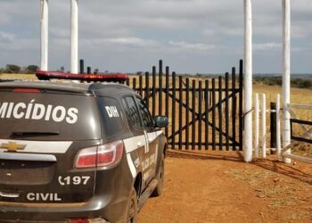 Preso suspeito de espancar o pai até a morte e esconder o corpo, em Goiás