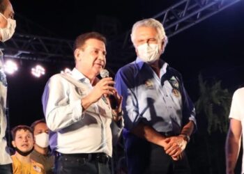 Caiado participa de 1º evento de campanha de Vanderlan Cardoso