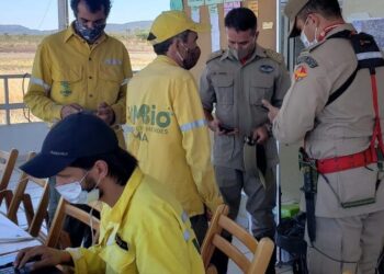 Incêndio na Chapada dos Veadeiros mobiliza forças estaduais e nacionais