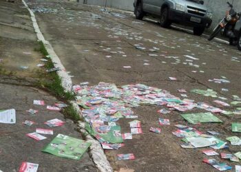 Justiça condena candidato de Formosa por derrame de santinhos na rua
