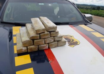 Jovem gestante é detida com 12 quilos de maconha em rodovia de Goiás
