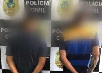 Filhos são presos suspeitos de matar pai após ele assassinar esposa, em Caldas Novas