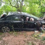 Grave acidente deixa duas pessoas feridas na Perimetral Norte, em Goiânia
