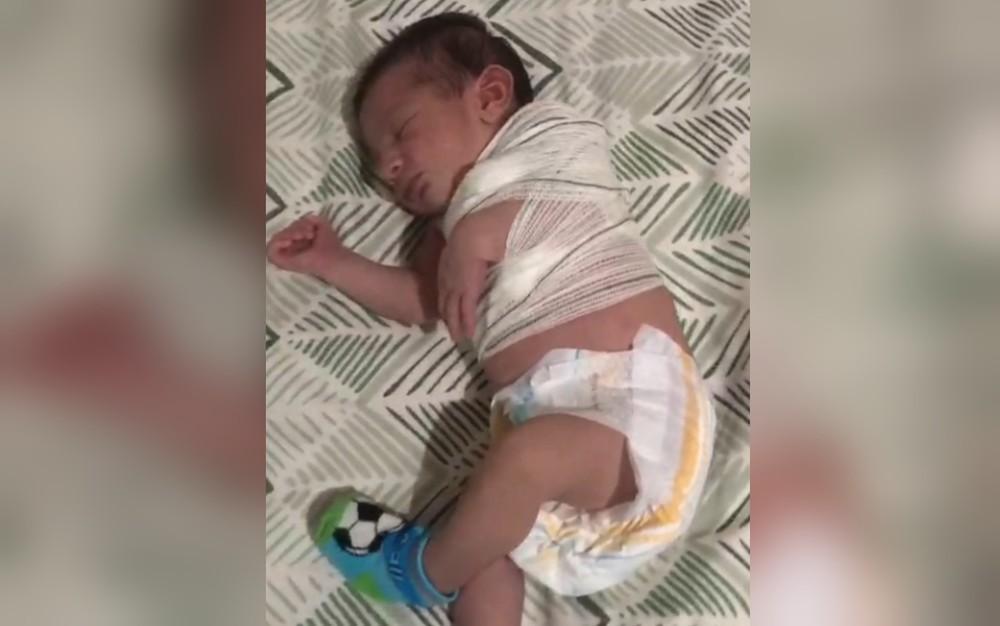 SMS de Aparecida diz que bebê que quebrou braço ficou preso no canal de parto