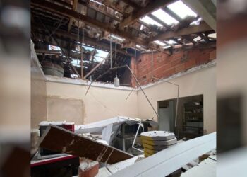 Vazamento de gás causa explosão em pizzaria de Rio Verde e deixa dois feridos