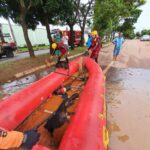Forte chuva em Goiânia causa alagamentos e transtornos para moradores