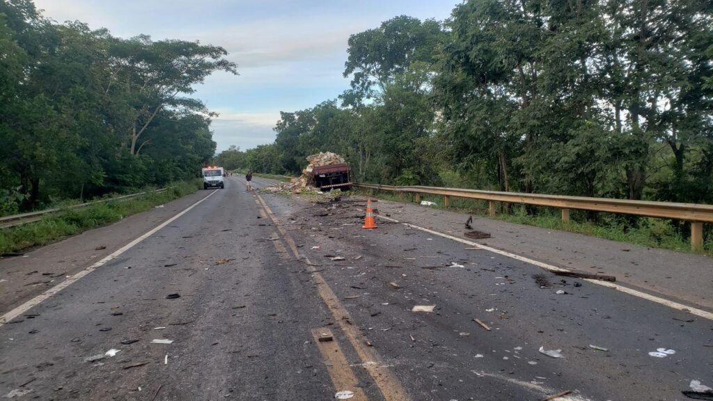 Três caminhoneiros morrem em acidentes nas BRs 153 e 020, em Goiás