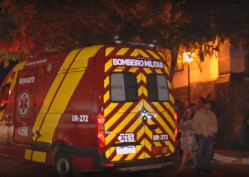 Homem cai na Igreja do Rosário e quebra o nariz, na Cidade de Goiás