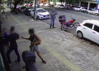 Mulher em situação de rua fere comerciante, em Goiânia