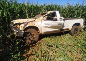 Motorista morre após ser lançado de veículo durante capotamento na BR-158, em Caiapônia
