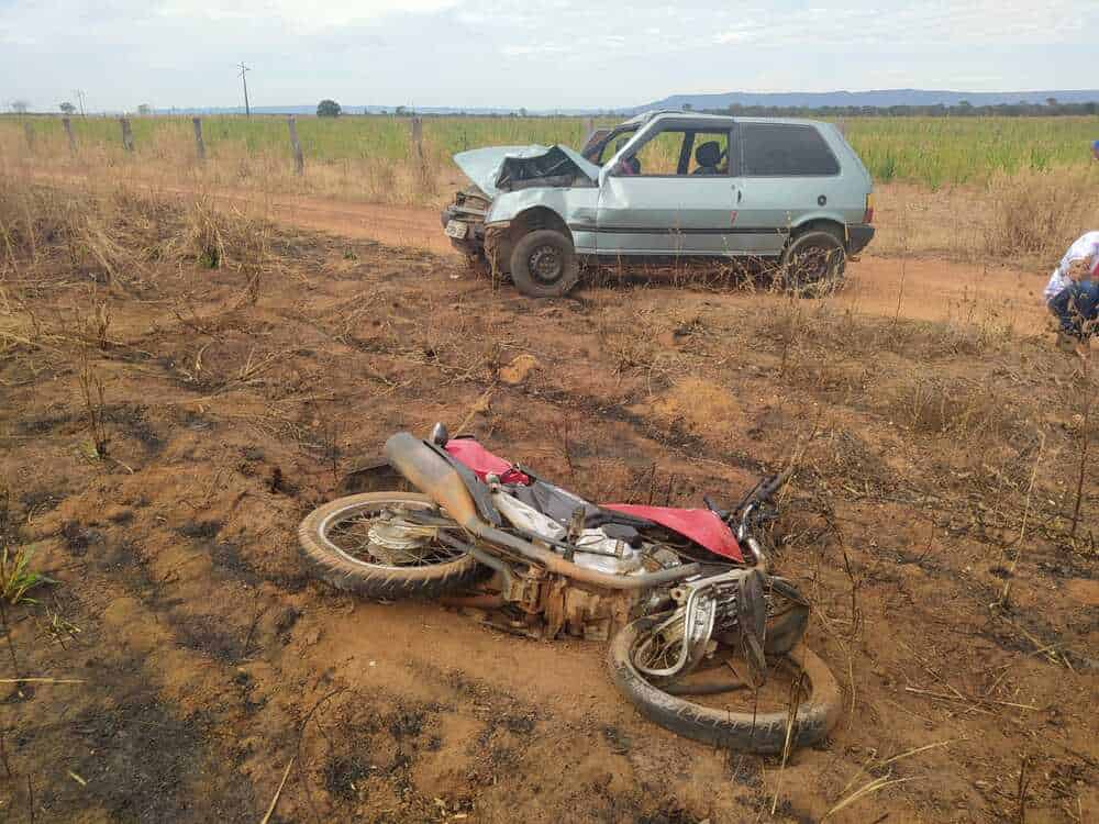 Acidente entre motoristas sem habilitação mata uma pessoa na BR-070, em Goiás
